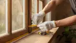 Dichtungsband selbstklebend anbringen: Schritt für Schritt
