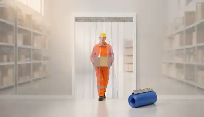 Der SCD Lamellenvorhang: Revolutioniert Kälteschutz und Energieeffizienz