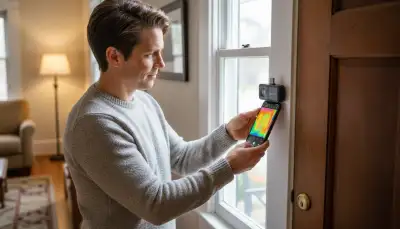 Zugluft Ade! So finden Sie Wärmelecks spielend leicht mit der HIKMICRO Mini2 V2 Wärmebildkamera