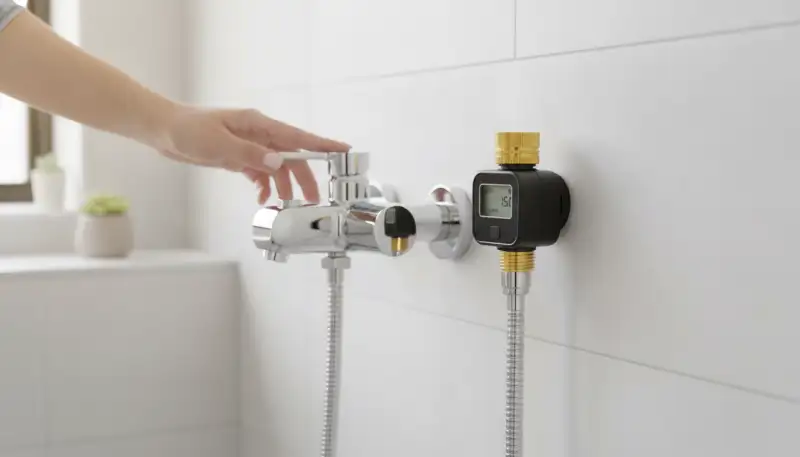 Duschwasser sparen: Verbrauch präzise messen