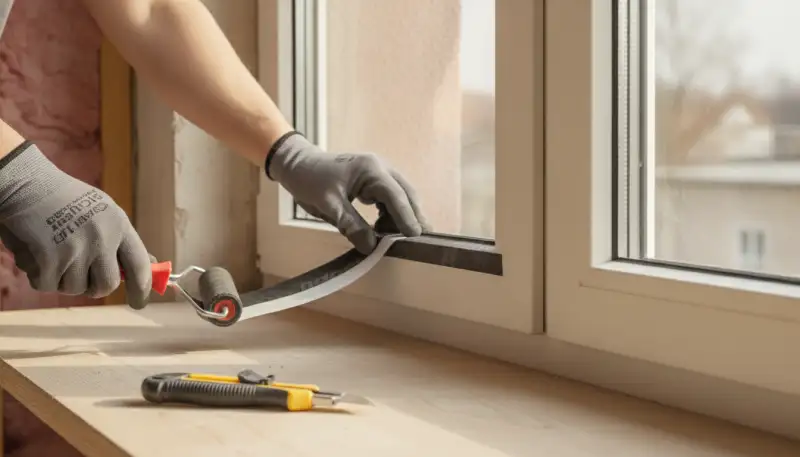 Fensterfolienband: Richtig abdichten