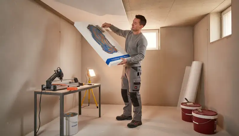 Kellerdecke dämmen: Mit Styropor Energie sparen