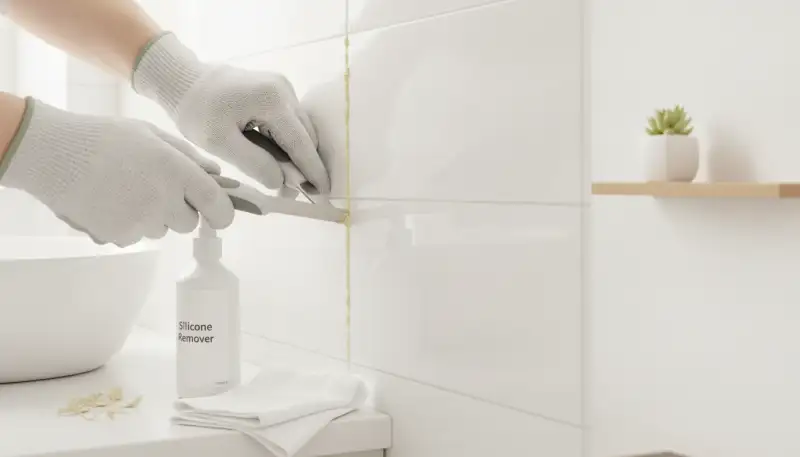 Perfekte Silikonfugen selbst erneuern